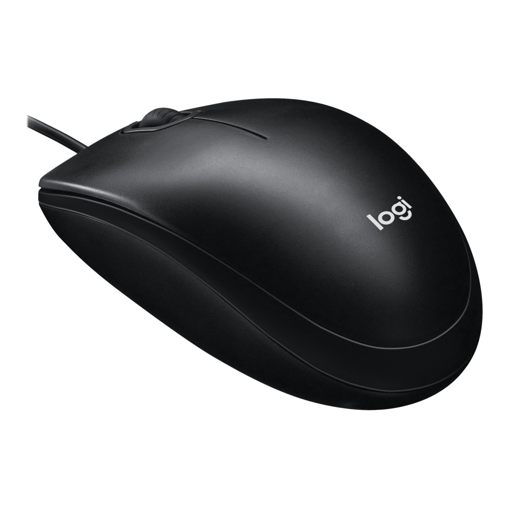 Produktbild för Logitech M100 - mus - fullstorlek - USB - svart