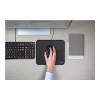Produktbild för Logitech M100 - mus - fullstorlek - USB - svart
