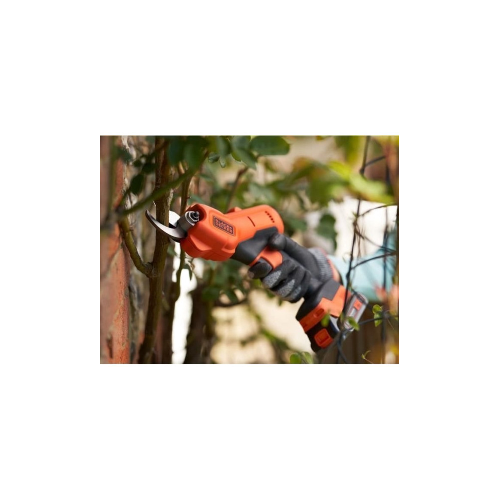 Produktbild för Black & Decker Akku-Gartenschere 18V/2.0Ah BCPP18D1, Motordr...