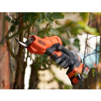 Produktbild för Black & Decker Akku-Gartenschere 18V/2.0Ah BCPP18D1, Motordr...