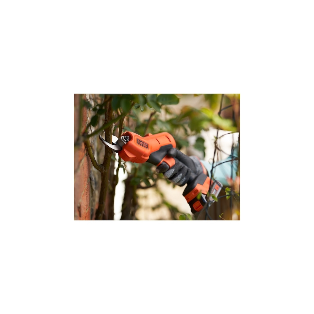 Produktbild för Black & Decker Akku-Gartenschere 18V/2.0Ah BCPP18D1, Motordr...
