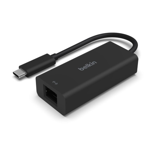 Belkin Components Belkin CONNECT - nätverksadapter - USB-C - 10M/100M/1G/2.5 Gigabit Ethernet