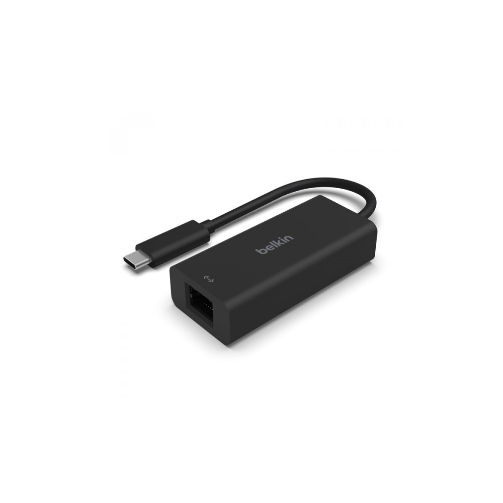 Produktbild för Belkin CONNECT - nätverksadapter - USB-C - 10M/100M/1G/2.5 Gigabit Ethernet