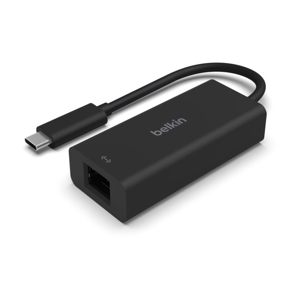 Produktbild för Belkin CONNECT - nätverksadapter - USB-C - 10M/100M/1G/2.5 Gigabit Ethernet