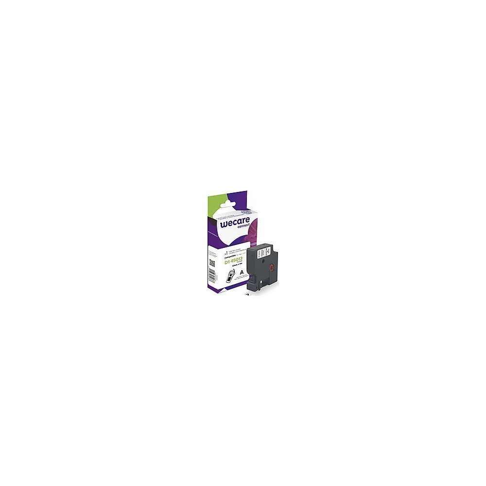 Produktbild för Wecare connect - etiketttejp - 1 kassett(er) - Rulle (1,2 cm x 7 m)
