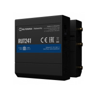 Produktbild för Teltonika RUT241 - trådlös router - WWAN - Wi-Fi - 2G, 3G, 4G - DIN-skenmonterbar