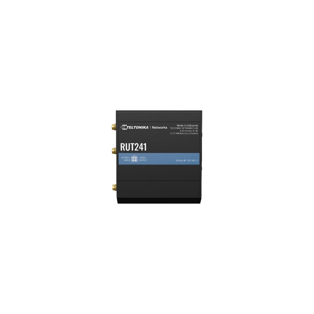 Produktbild för Teltonika RUT241 - trådlös router - WWAN - Wi-Fi - 2G, 3G, 4G - DIN-skenmonterbar