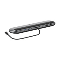 Produktbild för Belkin CONNECT Universal USB-C 11-in-1 Pro Dock - dockningsstation - USB-C - 2 x HDMI, VGA - 2.5GbE