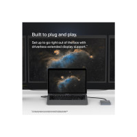 Produktbild för Belkin CONNECT Universal USB-C 11-in-1 Pro Dock - dockningsstation - USB-C - 2 x HDMI, VGA - 2.5GbE
