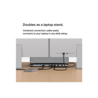 Produktbild för Belkin CONNECT Universal USB-C 11-in-1 Pro Dock - dockningsstation - USB-C - 2 x HDMI, VGA - 2.5GbE