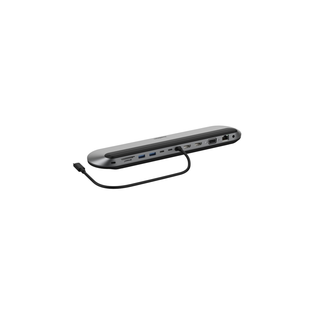 Produktbild för Belkin CONNECT Universal USB-C 11-in-1 Pro Dock - dockningsstation - USB-C - 2 x HDMI, VGA - 2.5GbE