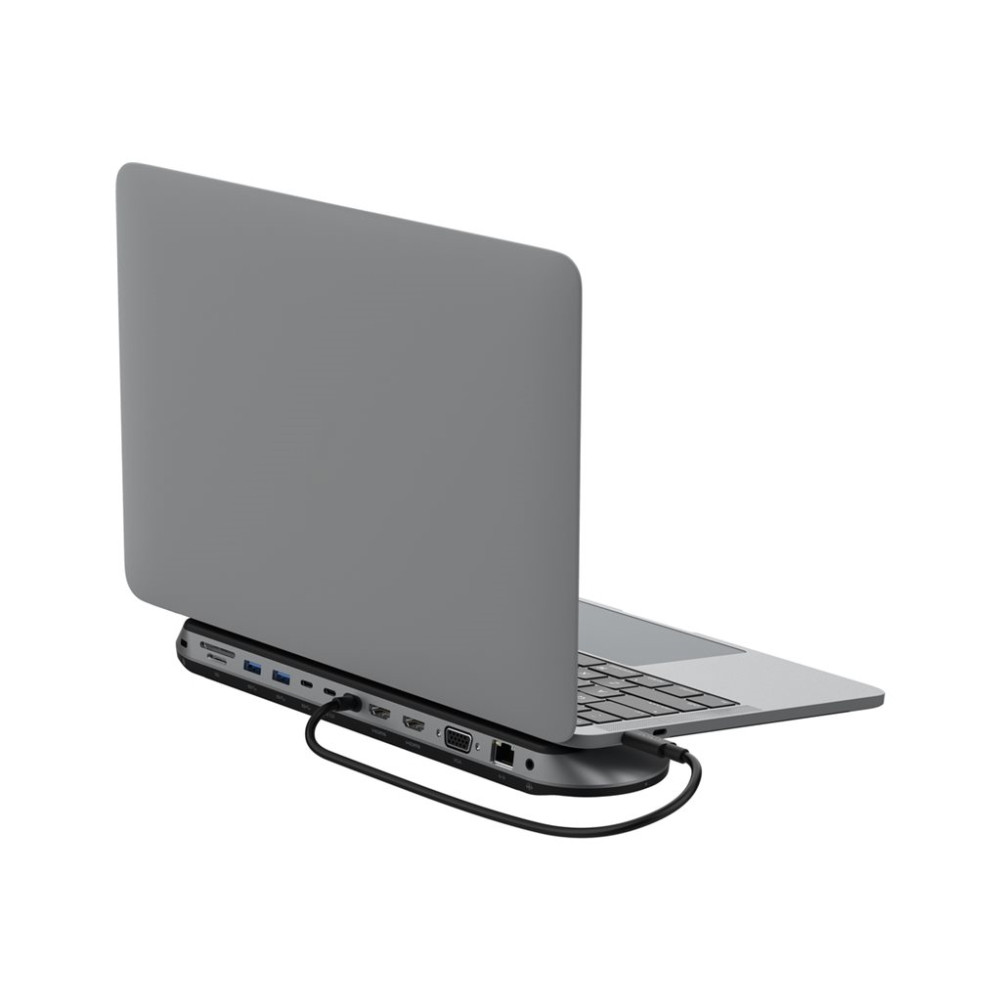 Produktbild för Belkin CONNECT Universal USB-C 11-in-1 Pro Dock - dockningsstation - USB-C - 2 x HDMI, VGA - 2.5GbE