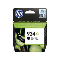 Produktbild för HP 934XL - Lång livslängd - svart - original - bläckpatron