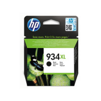 Produktbild för HP 934XL - Lång livslängd - svart - original - bläckpatron