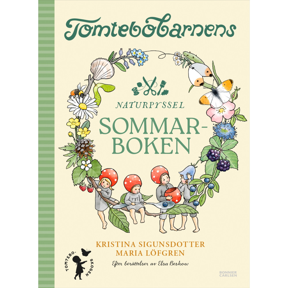 Produktbild för Tomtebobarnens naturpyssel : sommarboken (inbunden)