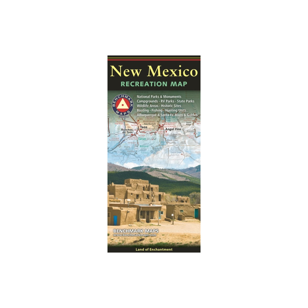 Produktbild för New Mexico Recreation Map