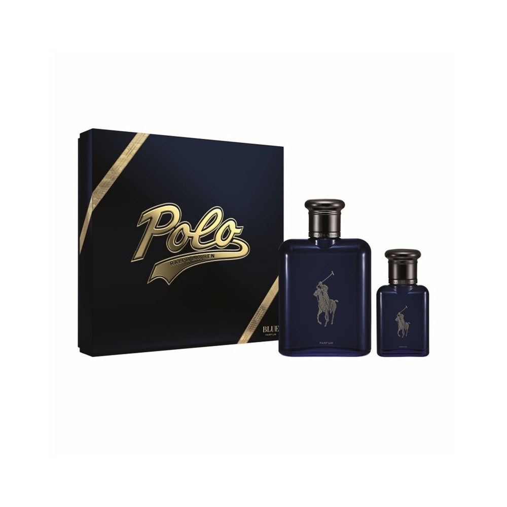 Produktbild för Giftset Ralph Lauren Polo Blue Parfum 125ml + Parfum 40ml