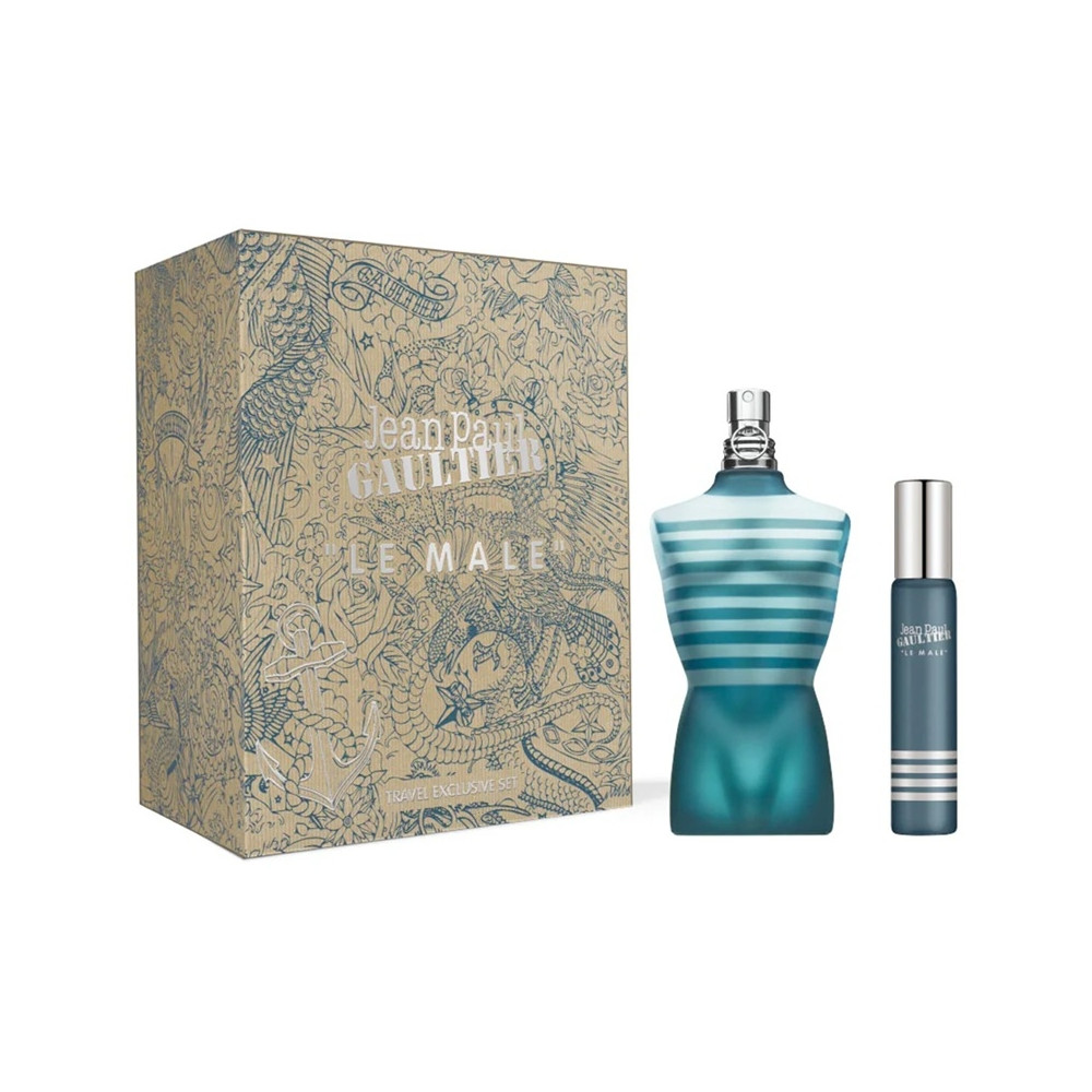 Produktbild för Giftset Jean Paul Gaultier Le Male Edt 125ml + Edt 20ml
