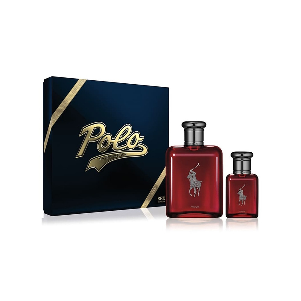 Produktbild för Giftset Ralph Lauren Polo Red Parfum 125ml + Parfum 40ml