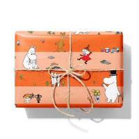 Produktbild för Presentpapper Moomin 70cmx4m