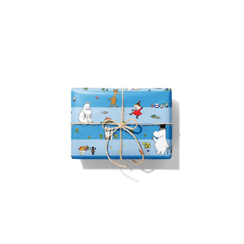 Produktbild för Presentpapper Moomin 70cmx4m
