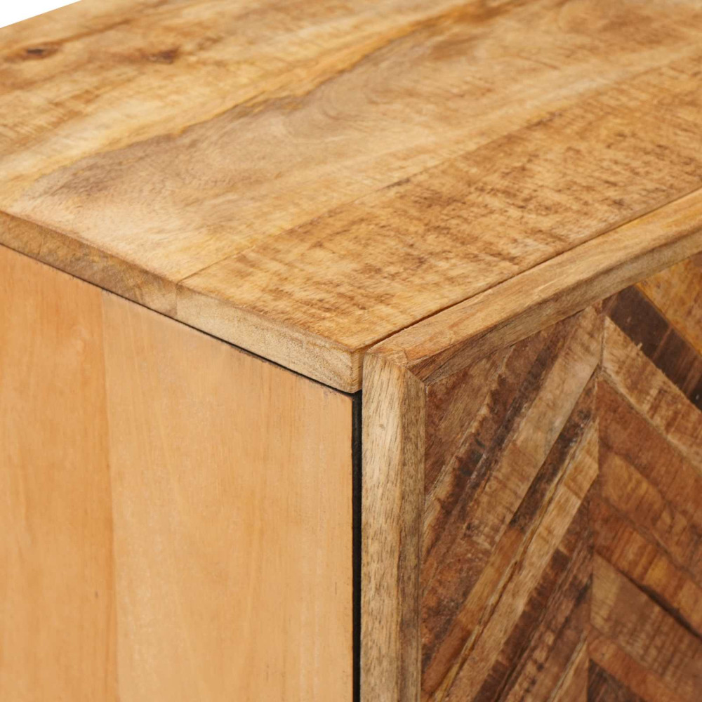 Produktbild för Förvaringsskåp Brun 60 x 33,5 x 75 cm Massivt mangoträ