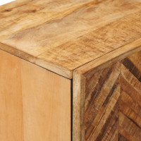 Produktbild för Förvaringsskåp Brun 60 x 33,5 x 75 cm Massivt mangoträ
