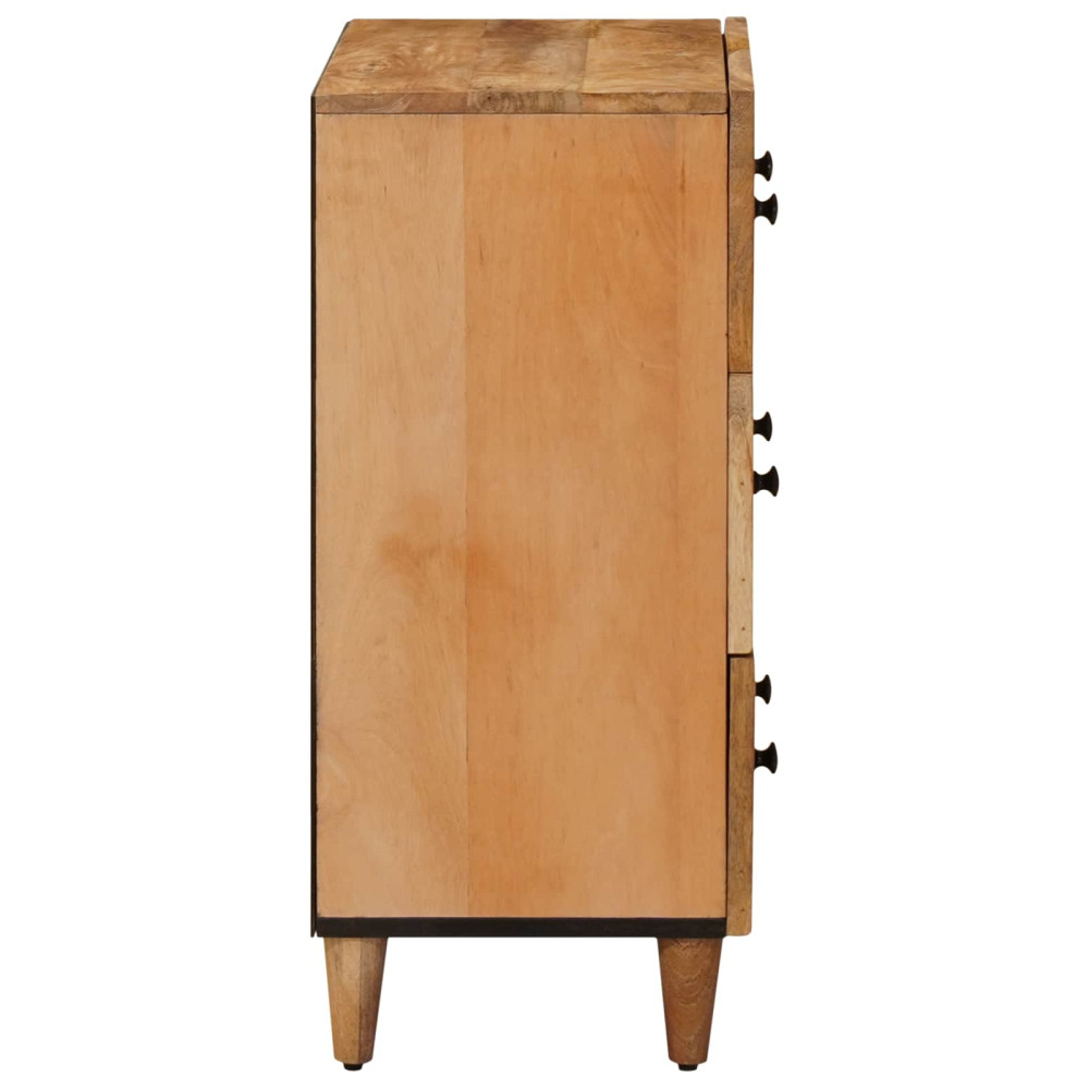 Produktbild för Förvaringsskåp Brun 60 x 33,5 x 75 cm Massivt mangoträ