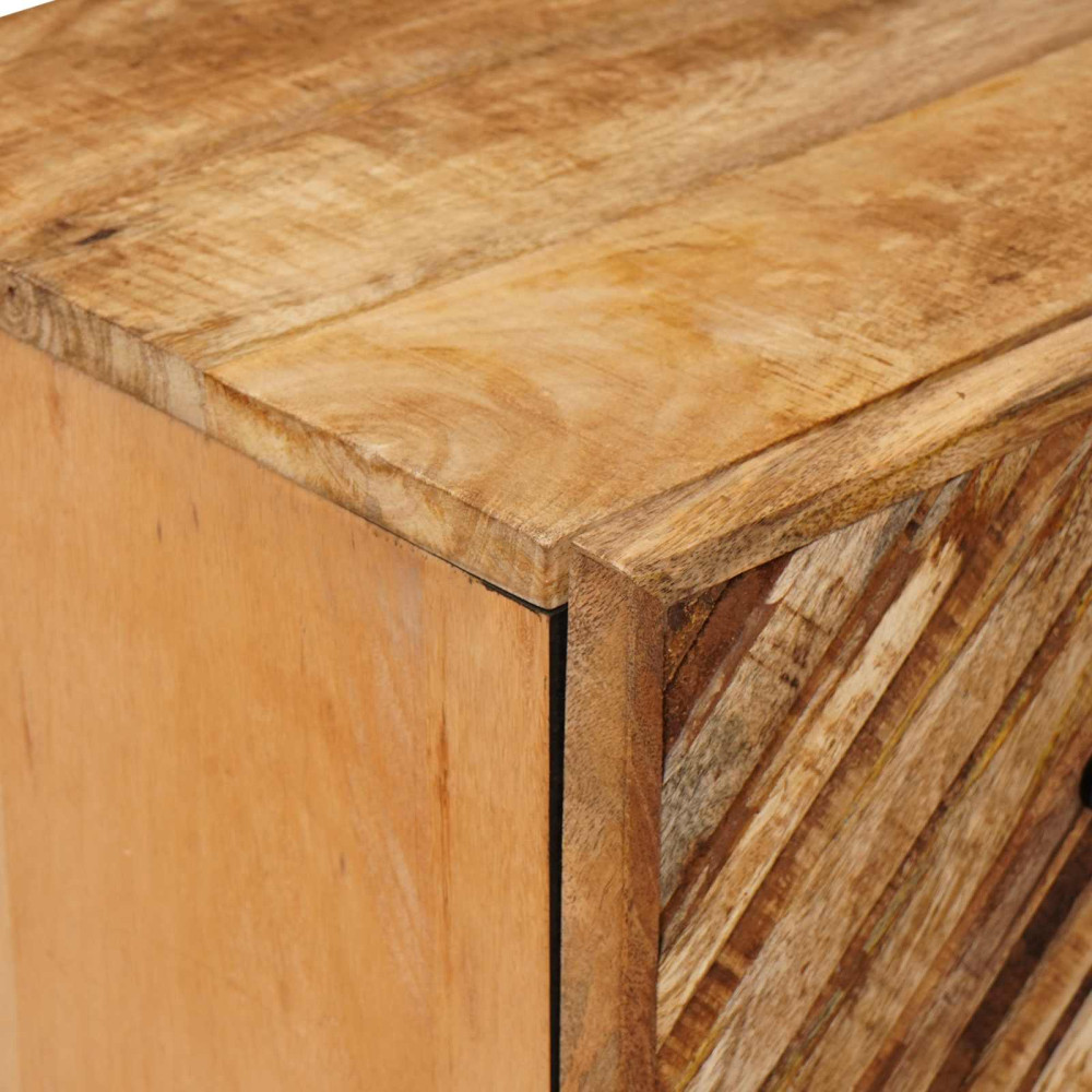 Produktbild för Förvaringsskåp Brun 60 x 33,5 x 75 cm Massivt mangoträ