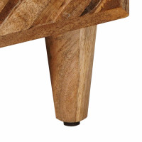 Produktbild för Förvaringsskåp Brun 60 x 33,5 x 75 cm Massivt mangoträ
