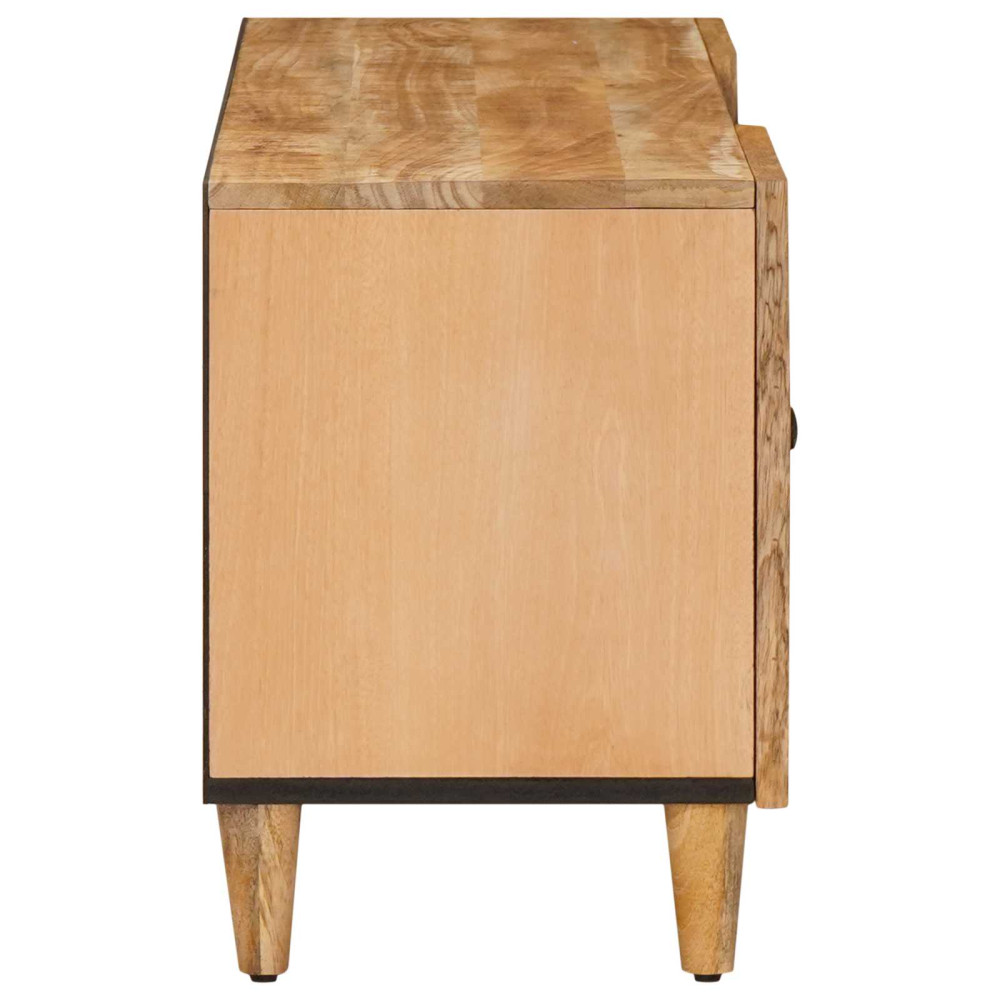 Produktbild för Förvaringsskåp Brun 105 x 33,5 x 46 cm Massivt mangoträ