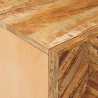 Produktbild för Förvaringsskåp Brun 105 x 33,5 x 46 cm Massivt mangoträ