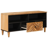 Produktbild för Förvaringsskåp Brun 100 x 33,5 x 46 cm Massivt mangoträ