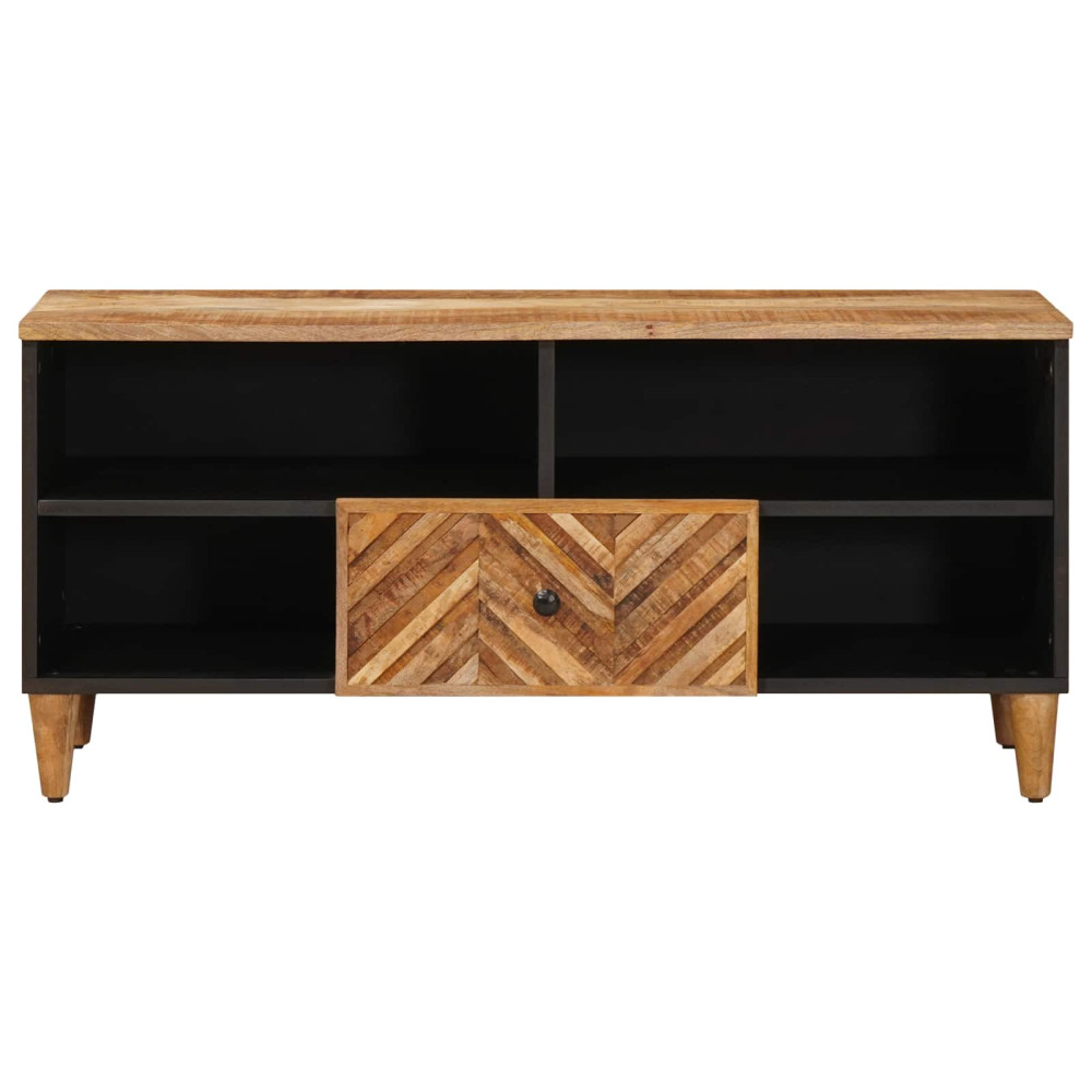 Produktbild för Förvaringsskåp Brun 100 x 33,5 x 46 cm Massivt mangoträ