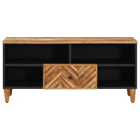 Produktbild för Förvaringsskåp Brun 100 x 33,5 x 46 cm Massivt mangoträ