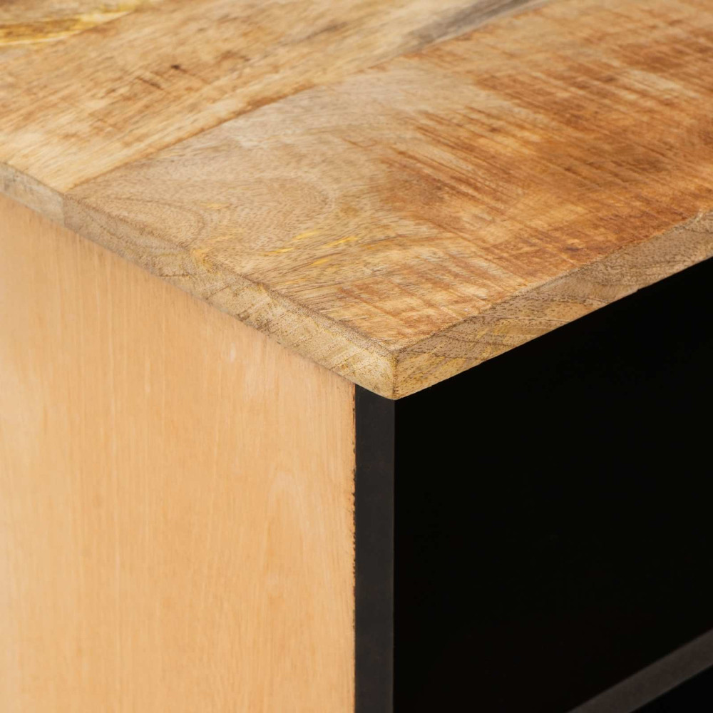 Produktbild för Förvaringsskåp Brun 100 x 33,5 x 46 cm Massivt mangoträ