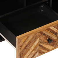 Produktbild för Förvaringsskåp Brun 100 x 33,5 x 46 cm Massivt mangoträ