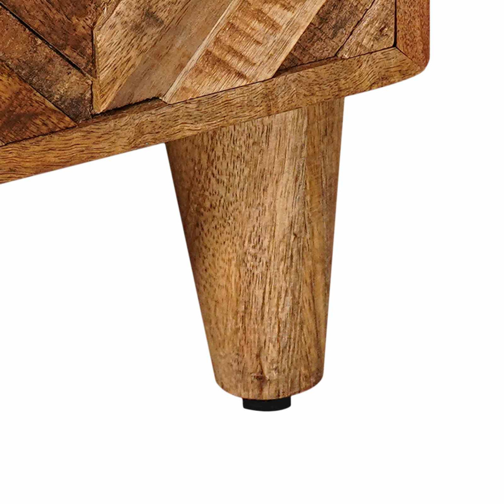Produktbild för Förvaringsskåp med dörr Brun 60 x 33,5 x 75 cm Massivt mangoträ