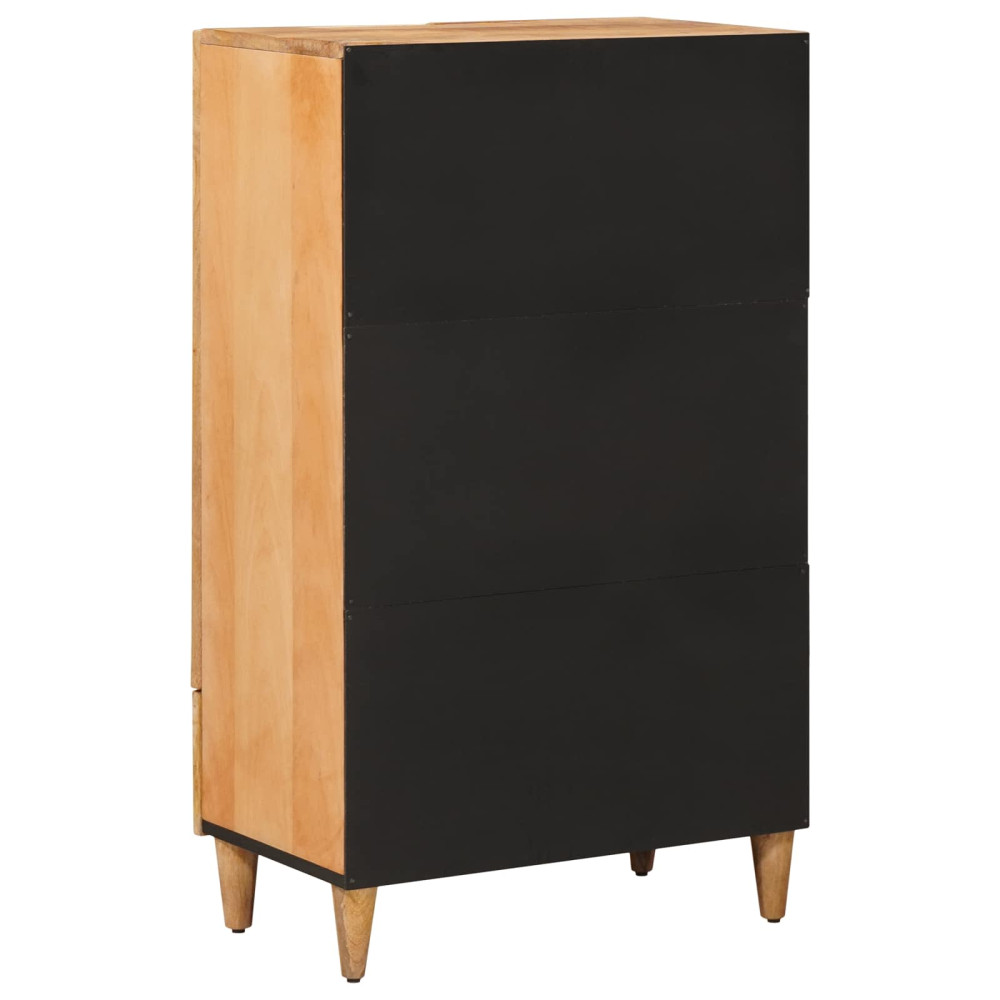 Produktbild för Förvaringsskåp Brun 60 x 33,5 x 100 cm Massivt mangoträ