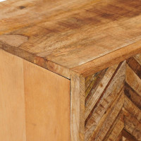 Produktbild för Förvaringsskåp Brun 60 x 33,5 x 100 cm Massivt mangoträ