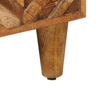 Produktbild för Förvaringsskåp Brun 60 x 33,5 x 100 cm Massivt mangoträ