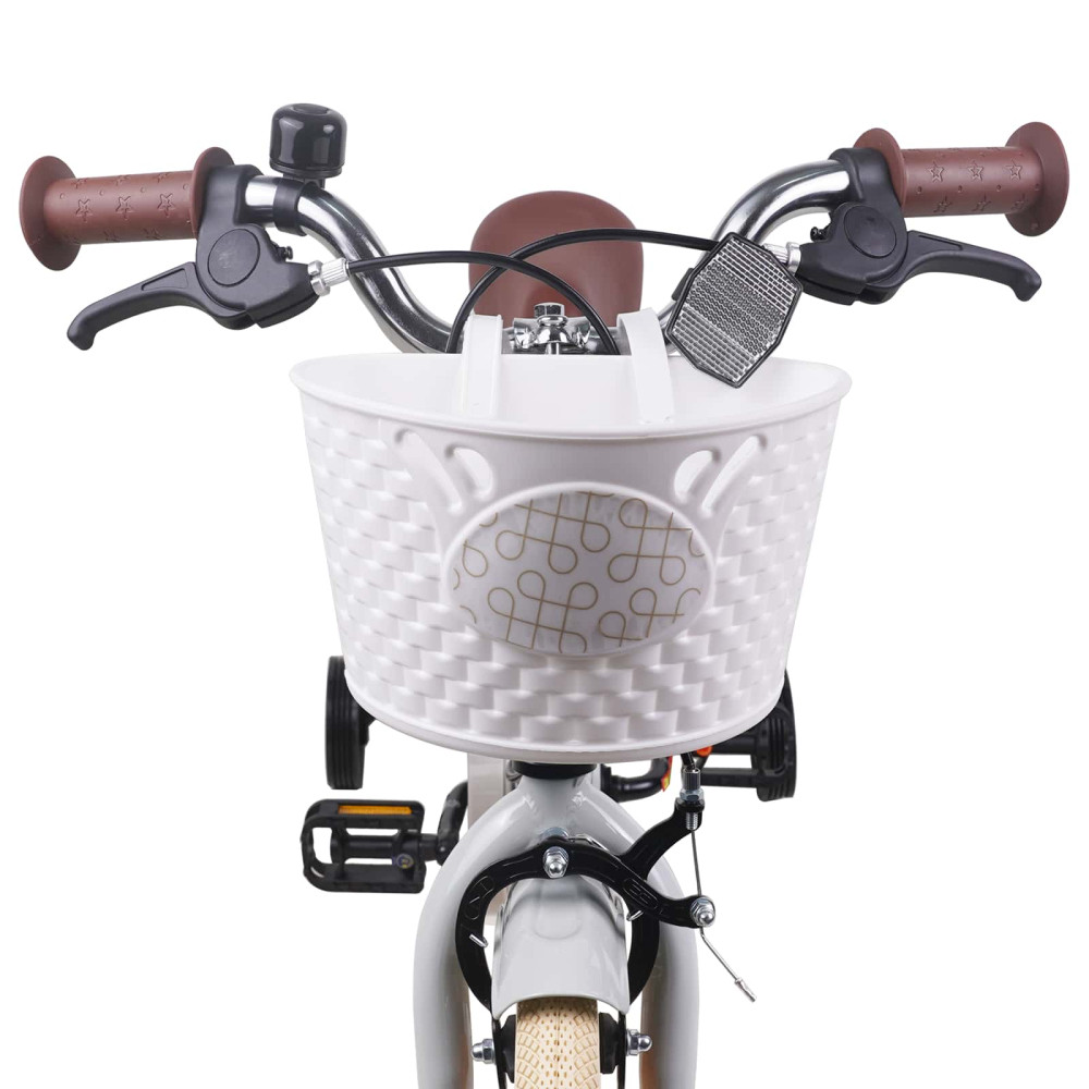 Produktbild för Barncykel 16 Tum för 4-6 år gamla Ljusgrå