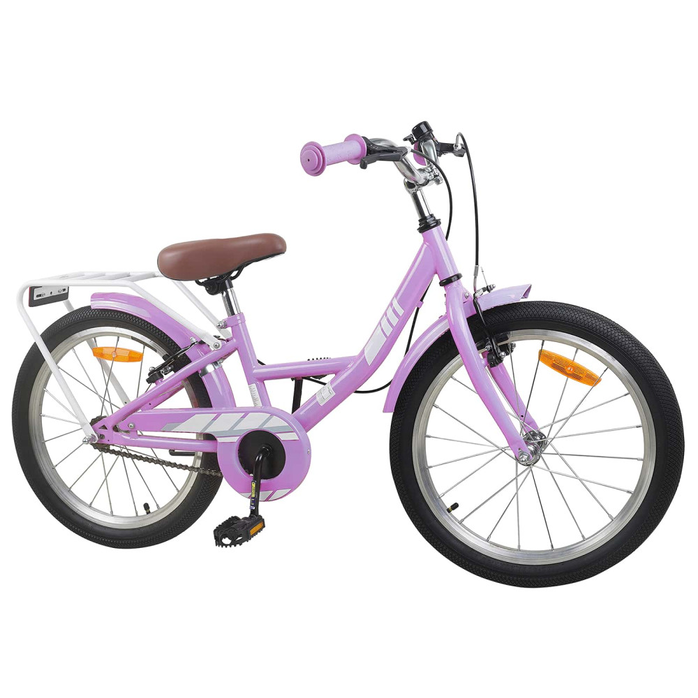 Produktbild för Barncykel 20 Tum för 6-11 år gamla Lila