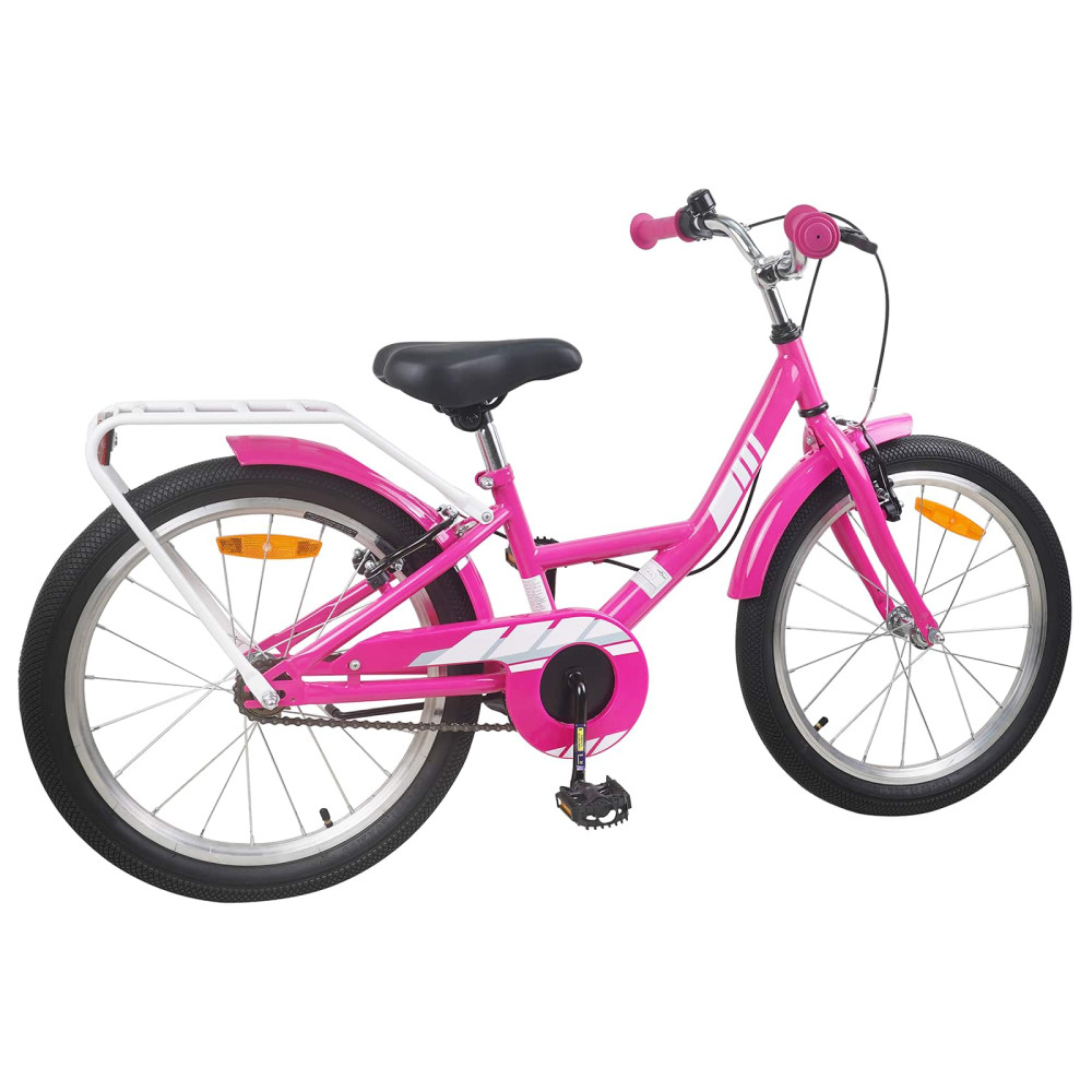 Produktbild för Barncykel 18 Tum för 5-7 år gamla Rosa