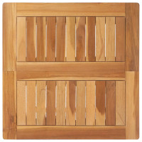 Produktbild för Barbord Naturlig 60 x 60 x 105 cm Massiv teak