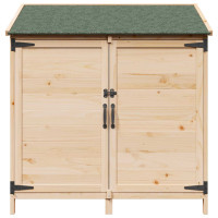 Produktbild för Trädgårdshus Naturlig 106,5 x 56 x 113,5 cm Massivt Furu