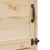 Produktbild för Trädgårdshus med tak Naturlig 59,5 x 56 x 176,5 cm Massivt Furu