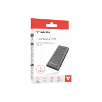 Produktbild för Verbatim TurboMetal - SSD - 2 TB - USB4
