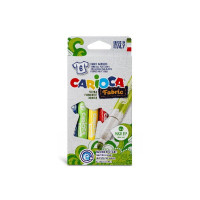 Produktbild för Carioca Cromatex, Extra Bred, Multifärg, Rundad spets, 6 mm,...