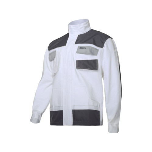 LAHTIPRO Lahti Pro hoodie, vit och grå tröja, 100 % bomull, str. (48)...